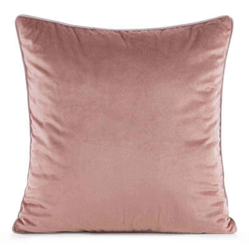 Poszewka Gaja 2 ciemnoróżowa 45 X 45 cm – miękka welwetowa