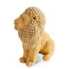 Figurka ceramiczna ELDO czarna 23 X 6 X 12 CM – do salonu i gabinetu