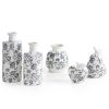 Wazon ceramiczny Vivian (03) biały O 11 X 25 CM – na susze i kwiaty
