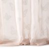 Zasłona gotowa D91 MARIPOS różowa 140 X 250 CM – z motywem motyli