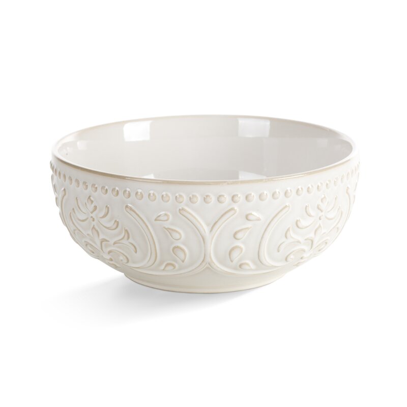 Misa dekoracyjna Venus kremowa O 21 X 9 cm – na suszone kwiaty