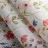 Obrus Anna biały 40 X 140 CM – z uroczym wzorem kwiatowym