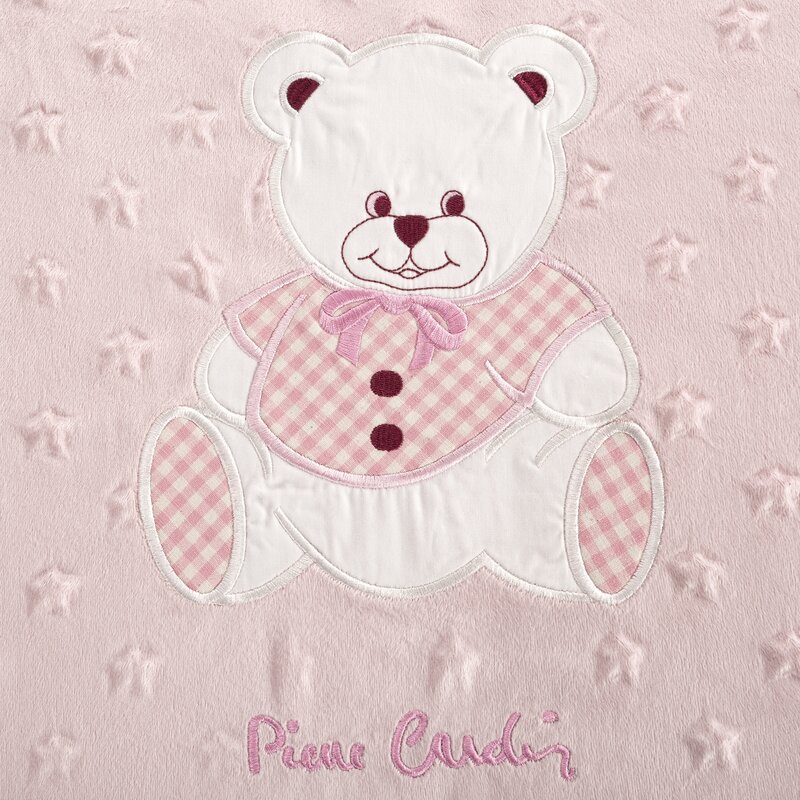 Kocyk dziecięcy Baby4 różowy 80 X 110 CM – miękki i ciepły