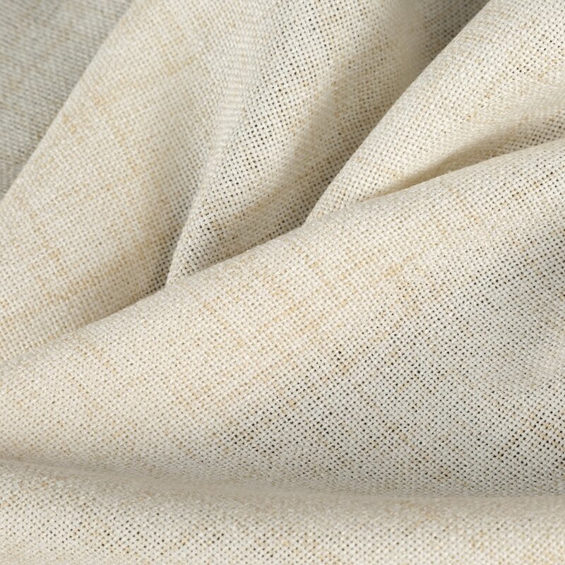 Zasłona gotowa Linda naturalna 140 X 250 cm – z naturalnym splotem