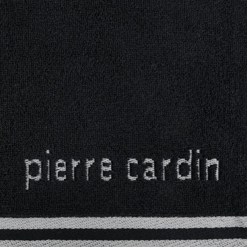 Ręcznik Pierre Cardin Rocco czarny 30 X 50 CM – miękki i chłonny
