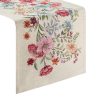 Obrus gobelinowy kwiatowy wzór naturalny 45X140 – elegancka dekoracja