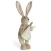 Figurka Królik Wielkanocny beżowy 25X20X74 – do świątecznych aranżacji