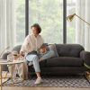 Firana gotowa Aurea naturalna 140 X 250 cm – z domieszką lnu