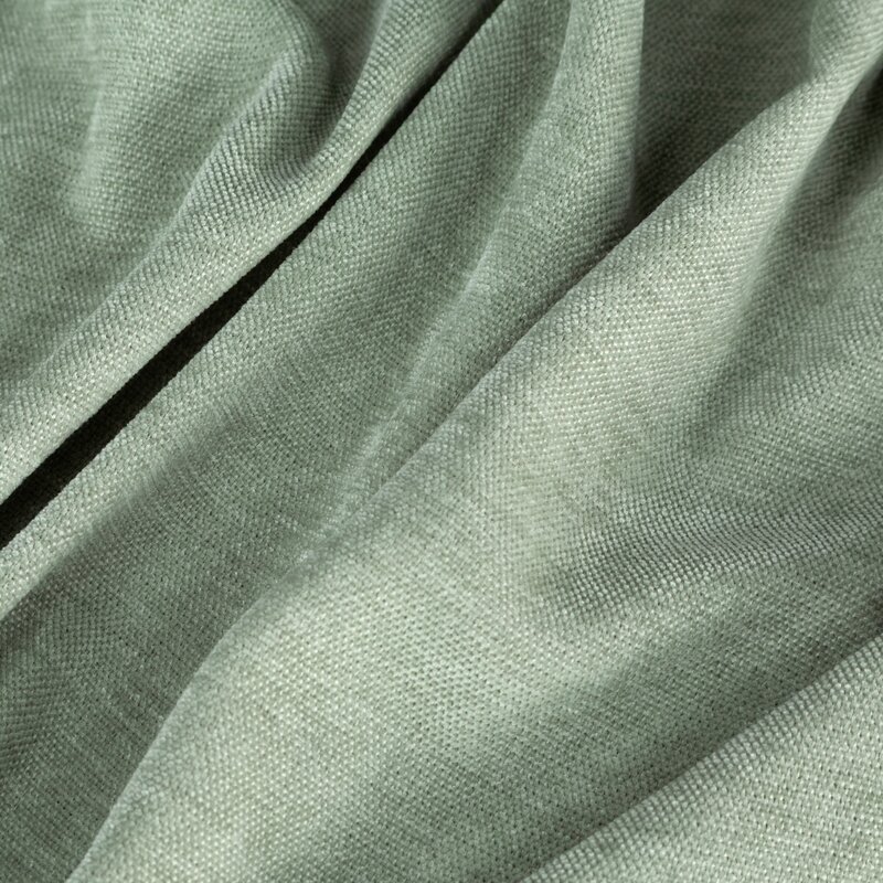 Zasłona gotowa Vani miętowa 140 X 250 CM – miękka szenilowa