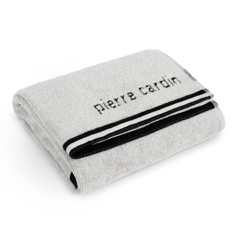 Ręcznik Pierre Cardin Rocco srebrny 30 X 50 CM – miękki i chłonny