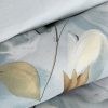 Pościel satynowa Spring 89 błękitna 140 X 200 cm – delikatna i przyjemna
