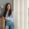 Zasłona gotowa Linda naturalna 140 X 250 cm – z naturalnym splotem