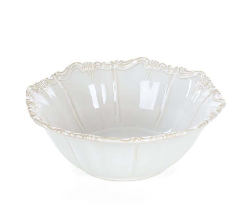 Misa ceramiczna Arleta kremowa O 23 X 8 CM – do salonu i sypialni