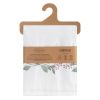 Obrus Lily biały 140 X 220 CM – z wzorem liści i owoców