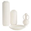Wazon ceramiczny Alexa kremowy O 15 X 24 CM – na susze i kwiaty