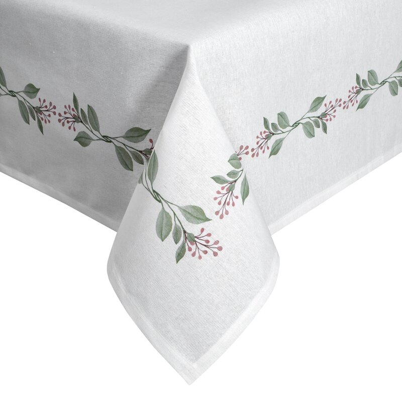Obrus Lily biały 180 X 140 cm – lekki i świeży