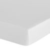 Prześcieradło z gumką Basic białe 140 X 200 X 30 CM – trwałe i przewiewne