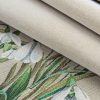 Obrus gobelinowy Przebiśniegi naturalny 40X100 – wiosenna ozdoba stołu