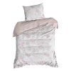 Komplet pościeli bawełnianej Lila pudrowy róż 140 X 200 CM – 100% bawełna