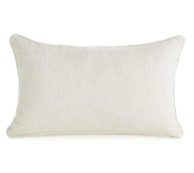 Poszewka szenilowa 6 kremowa 30 X 50 cm – miękka i przytulna