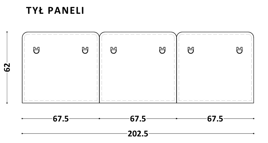 Łóżko Młodzieżowe Double Bed Z Panelami Ściennymi - Podwójne Łóżko Tapicerowane Z Wysuwaną Szufladą