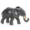 Figurka ceramiczna Eldo srebrna 23 X 6 X 12 cm – idealna na konsolę