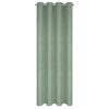 Zasłona gotowa Linda zielona 140 X 250 CM – naturalny splot