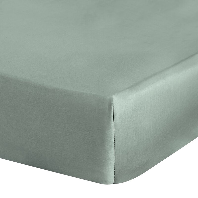 Prześcieradło z gumką Nova3 szałwiowe 180 X 200 X 30 cm – miękkie i delikatne