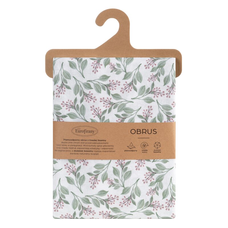 Obrus Grace biały 140 X 220 CM – świeżość i elegancja