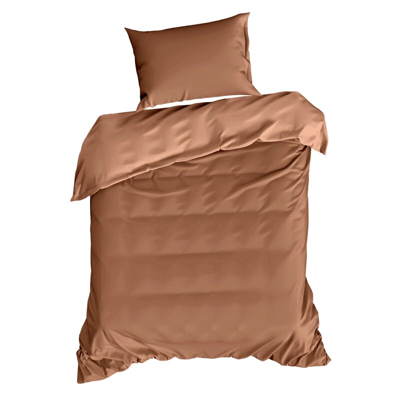 Komplet pościeli Nova3 ceglasta 140 X 200 CM – przytulna i ciepła