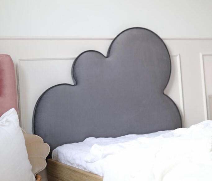 Łóżko Dziecięce Chmurka Cloud Box Basic - Gładka Rama i Pojemna Skrzynia na Pościel