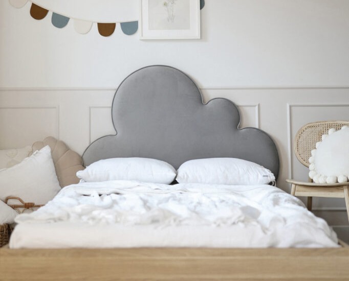 Łóżko Dziecięce Chmurka Cloud Box Basic - Gładka Rama i Pojemna Skrzynia na Pościel