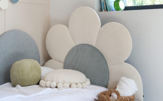 Łóżko Dziecięce Double Bed Daisy Stokrotka - Podwójne Łóżko Tapicerowane Z Szufladą Spania
