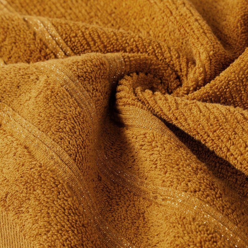 Ręcznik Amira musztardowy 50 X 90 cm – miękki i chłonny