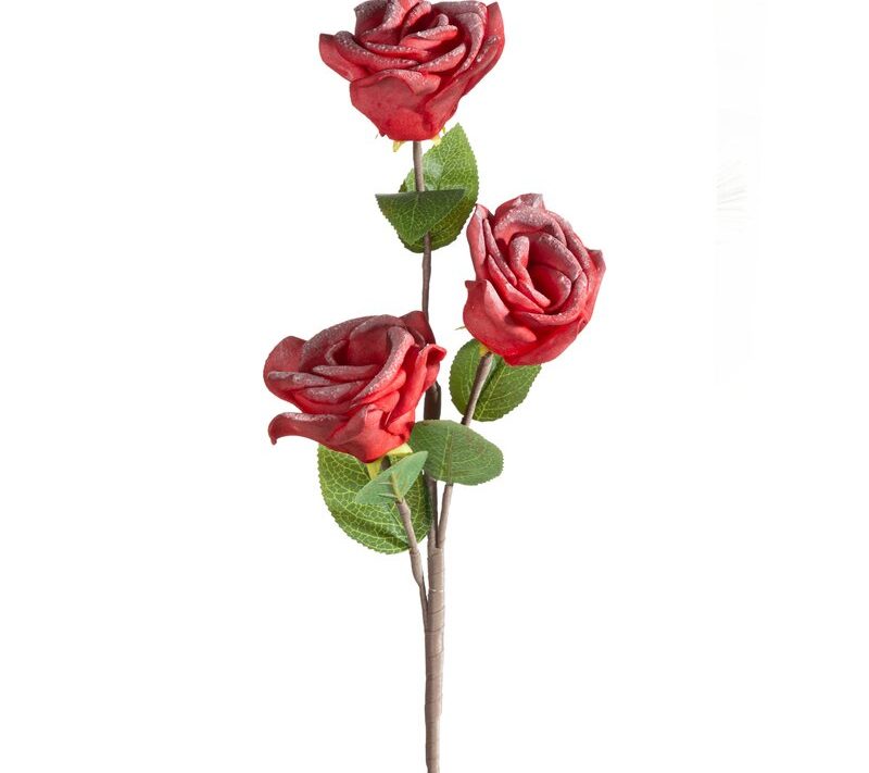 Kwiat dekoracyjny Flore 864 czerwony O 10 X 50 CM – do wazonu i kompozycji