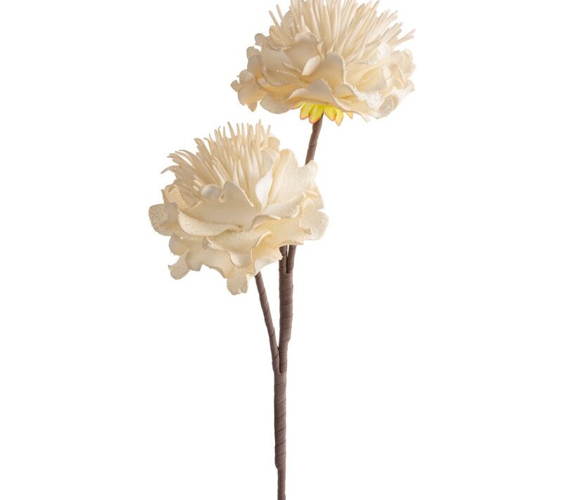 Kwiat dekoracyjny Flore 835 kremowy O 15 X 64 CM – naturalne piękno
