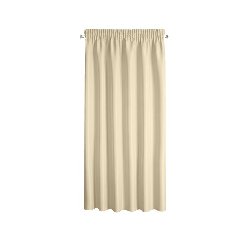 Zasłona gotowa Rita beżowa 140 X 175 CM – delikatnie zaciemniająca