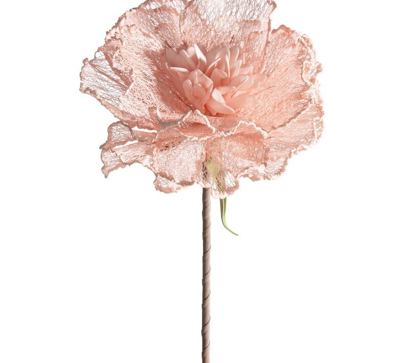 Kwiat sztuczny Flore 870 jasnoróżowy O 20 X 85 CM – romantyczny akcent do wnętrz