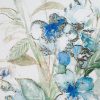 Obraz ręcznie malowany kwiatowy kremowy 40 X 50 CM – tworzy przytulną przestrzeń