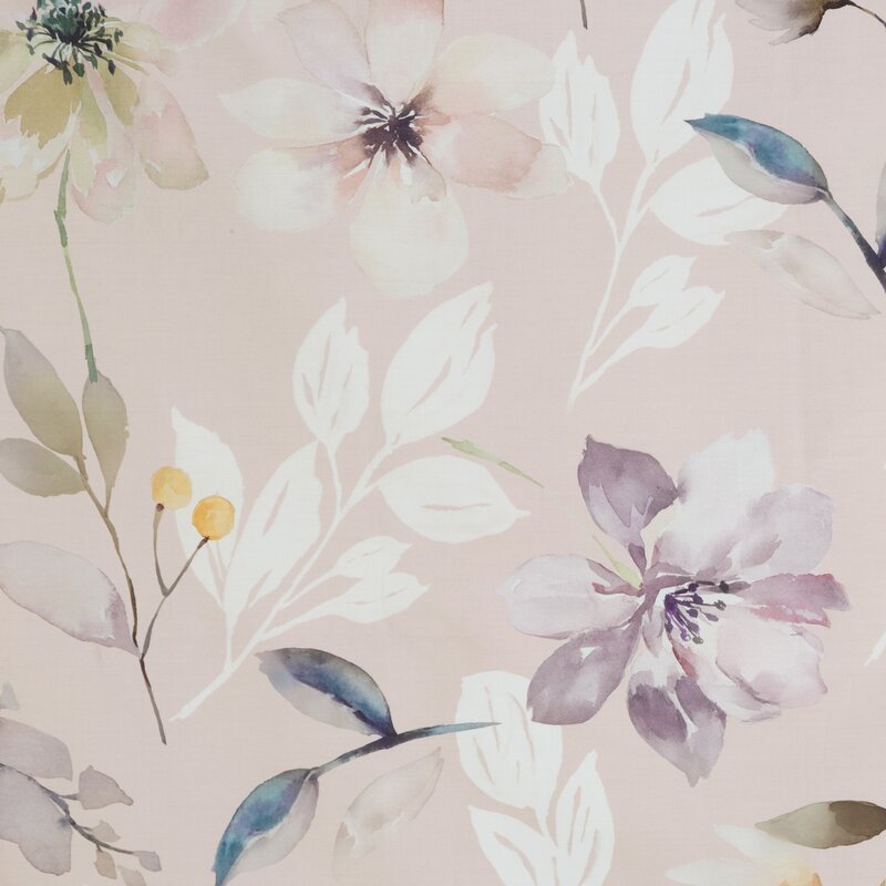 Pościel satynowa Premium33 jasnoróżowa 160 X 200 CM – z subtelnym wzorem