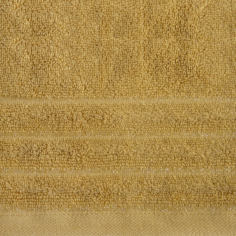 Ręcznik Zero Twist Nadine musztardowy 50 X 90 CM – puszysty i chłonny