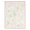 Obraz ręcznie malowany Kwiaty niebieski 60 X 90 CM – ożywia wnętrze