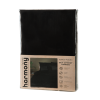 Komplet pościeli Harmony czarna 220X200 – idealna do minimalistycznych wnętrz