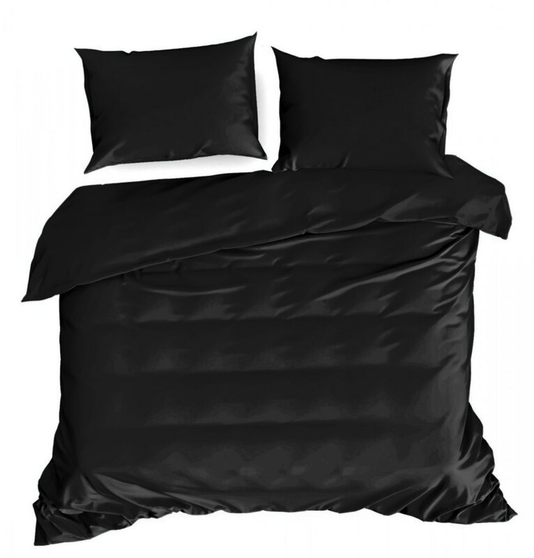 Komplet pościeli HARMONY czarny 160X200 – dla spokojnego snu
