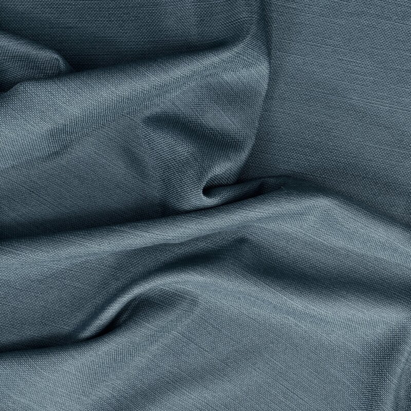 Zasłona gotowa Style niebieska 140 x 250 cm – delikatnie filtruje światło