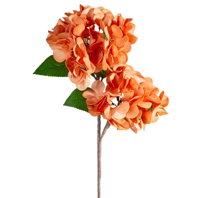 Kwiat dekoracyjny Flore pomarańczowy O 25 X 50 cm – ożywia każdą przestrzeń