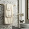 Komplet ręczników Pierre Cardin Rocco kremowy 3 szt. 30x50 cm, 50x90 cm, 70x140 cm – delikatny dla skóry