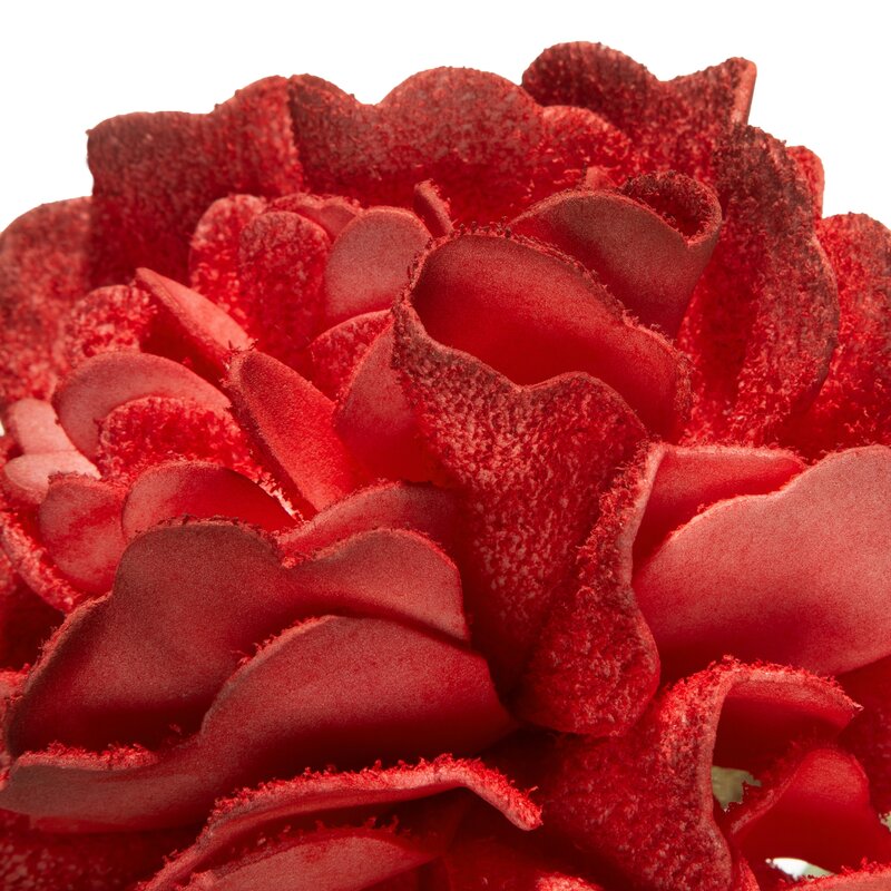 Kwiat dekoracyjny Flore czerwony O 25 X 75 cm – ożywi każde wnętrze
