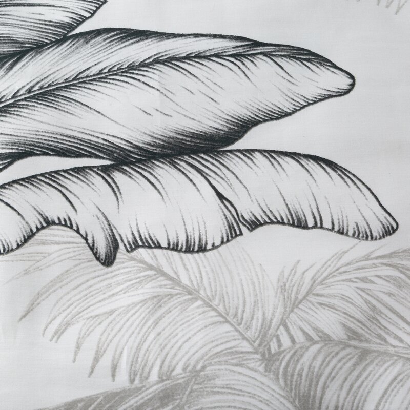 Pościel satynowa SPRING104 biała 140 X 200 cm – miękka i odświeżająca
