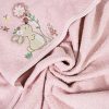 Ręcznik dziecięcy BABY47 różowy 50 X 90 CM – delikatny dla skóry